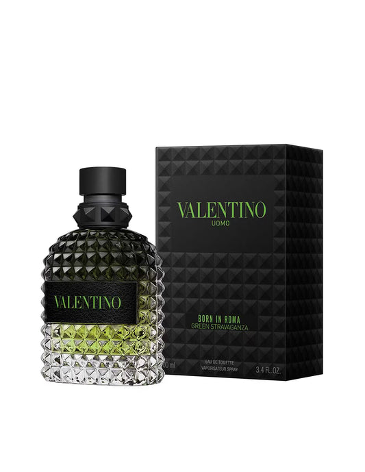 VALENTINO Born In Roma Green Stravaganza EDT para hombre