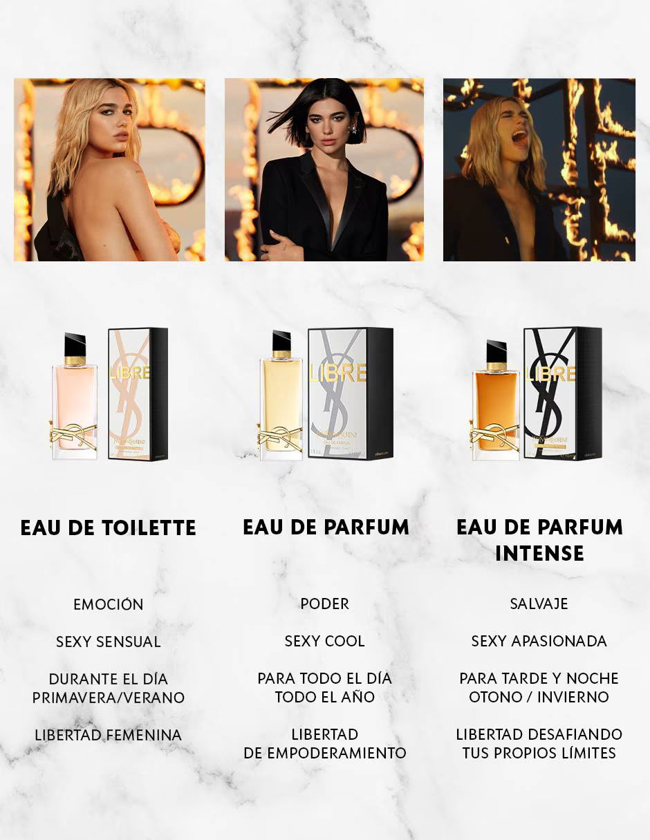 YVES SAINT LAURENT Eau de parfum Libre para mujer